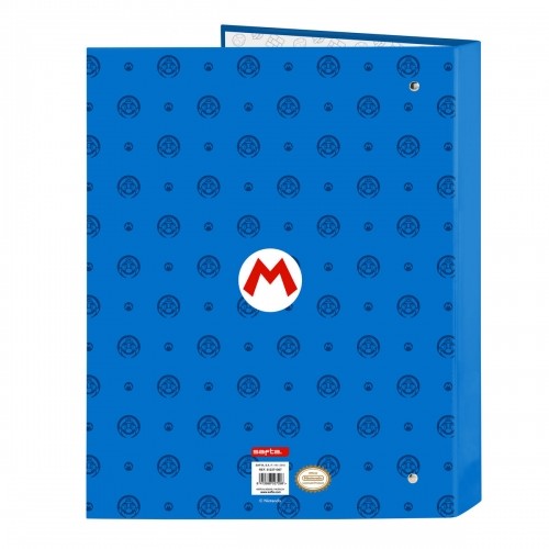 Gredzenveida stiprinājums Super Mario Play Zils Sarkans A4 26.5 x 33 x 4 cm image 2