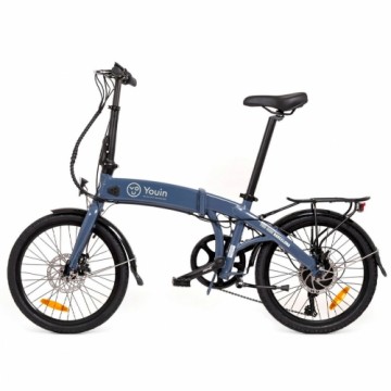 Электрический велосипед Youin You-Ride Barcelona 9600 mAh Серый Синий 20" 250 W 25 km/h