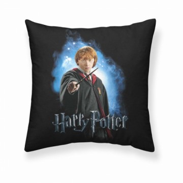 Spilvendrāna Harry Potter Ron Weasley Melns 50 x 50 cm