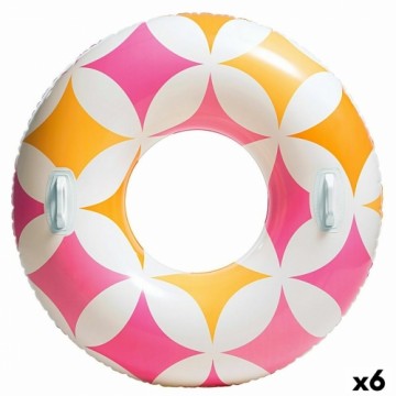 Надувной круг Пончик Intex Timeless 115 x 28 x 115 cm (6 штук)