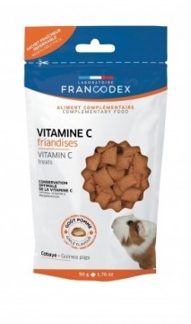 FRANCODEX Vitamin C treats - Guinea pig treat - 50g