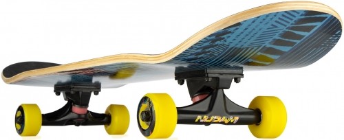 Skateboard NIJDAM NEON CHEVRON N31BC01 Blue/Black image 3