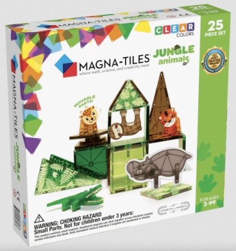 Noname Magna-Tiles - Jungle Animals 25 pcs set - (90222)