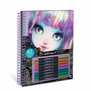 NEBULOUS STARS black pages coloring book Isadora, 11136