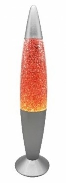 Besk Dekoratīva lavas galda lampa, 5W, sarkana