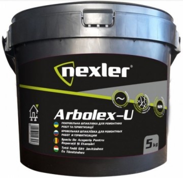 Nexler Špaktele 5kg Arbolex-U jumta remontam,blīvēšanai