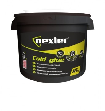 Bituma-kaučuka 10kg Nexler Cold-Glue līme