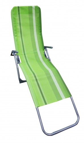 Besk Guļamkrēsls 190x57x94cm zaļā krāsā image 1