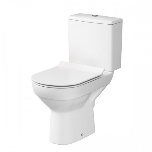 Cersanit WC pods City New Clean On ar duroplast SC vāku image 1