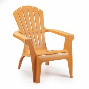 Ipae-progarden Krēsls plastmasas Dolomati oranžs