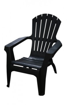 Ipae-progarden Krēsls plastmasas Dolomati antracīts