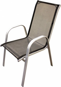 Besk Krēsls metāla melna krāsa 54X70X95cm