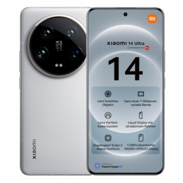 Xiaomi 14 Ultra 16GB+512GB White 17,09cm (6,73") AMOLED Display, Android 14, 50MP Quad-Kamera