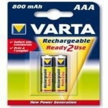 Аккумуляторные батарейки Varta AAA 800MAH  2UD 1,2 V 800 mAh AAA