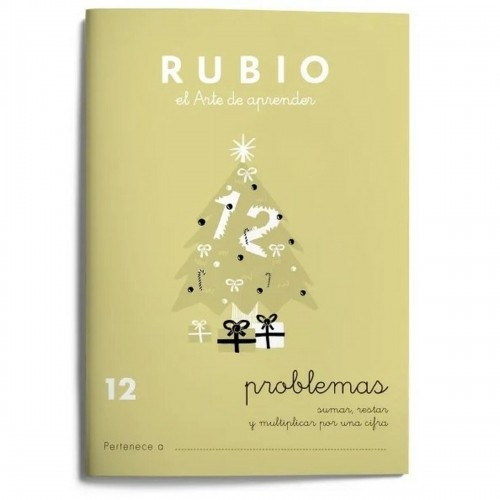 Cuadernos Rubio Matemātikas piezīmju grāmatiņa Rubio Nº12 A5 Spāņu 20 Loksnes (10 gb.) image 2