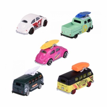 Transportlīdzekļu Rotaļu Komplekts Majorette Volkswagen Originals (5 Daudzums)