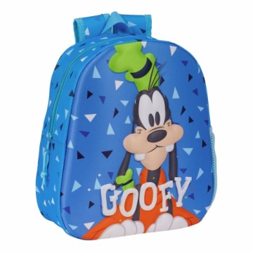 ClÁsicos Disney Детский рюкзак 3D Clásicos Disney Goofy Синий 27 x 33 x 10 cm