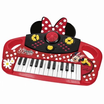 Rotaļlietas klavieres Minnie Mouse Sarkans Elektriskās