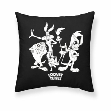 Spilvendrāna Looney Tunes Melns 45 x 45 cm