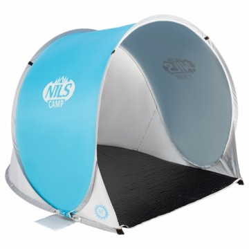 Nils Extreme NILS CAMP NC3173 self-folding beach tent Blue-grey