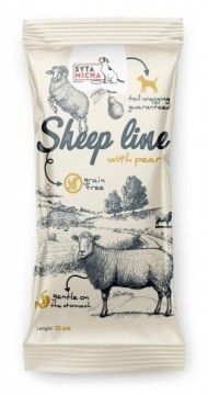 SYTA MICHA Sheep line Sheep with a pear - chew for dog- 12 cm