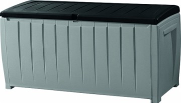 Keter Uzglabāšanas kaste Novel Storage Box 340L pelēka/melna