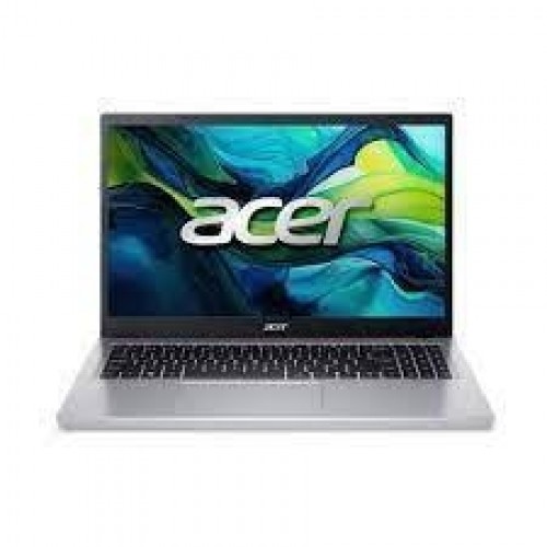 Notebook|ACER|Aspire|AG15-31P-C5EH|N100|3400 MHz|15.6"|1920x1080|RAM 8GB|LPDDR5|SSD 256GB|Intel UHD Graphics|Integrated|ENG|Windows 11 Home|Pure Silver|1.75 kg|NX.KRPEL.002 image 2