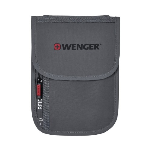 WENGER TRAVEL DOCUMENT NECK POUCH WITH RFID PROTECTION image 1