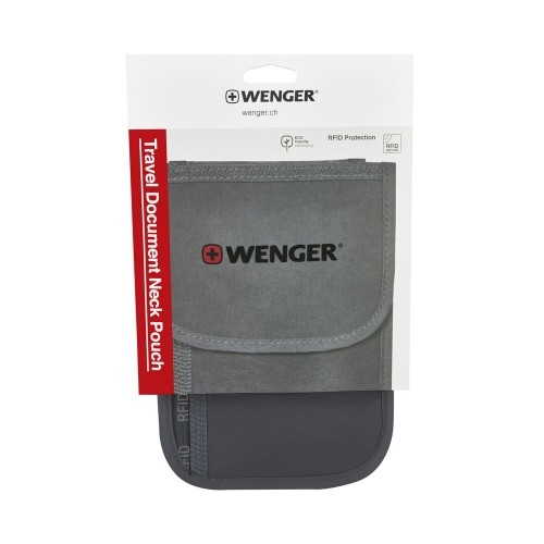 WENGER TRAVEL DOCUMENT NECK POUCH WITH RFID PROTECTION image 4