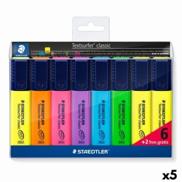 Набор флуоресцентных маркеров Staedtler Textsurfer Classic Разноцветный (5 штук)