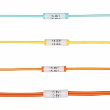 Идентификатор кабеля Panduit NWSLC2-7Y Белый PVC (100 штук)