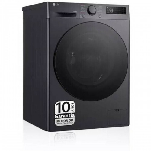 Washer - Dryer LG F4DR6010AGM 10kg / 6kg Melns image 1