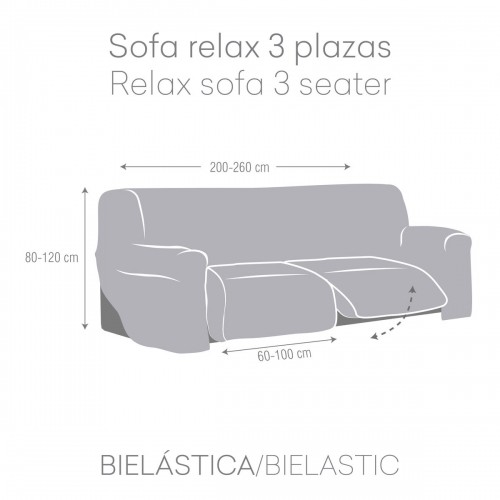 Dīvāna pārvalks Eysa JAZ Balts 70 x 120 x 260 cm image 4