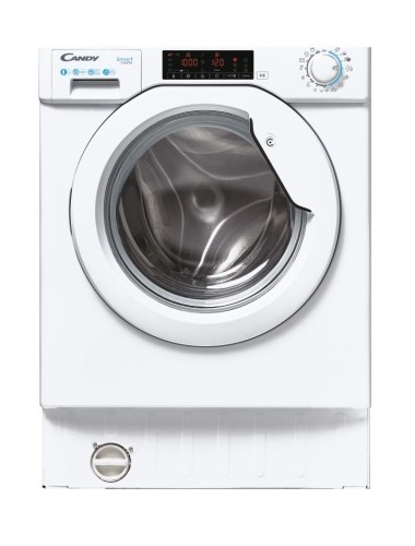 Candy Smart Inverter CBW 48TWME-S washing machine Front-load 8 kg 1400 RPM White image 1