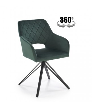 Halmar K535 chair, d.green