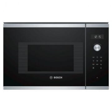 Bosch   BOSCH Built in Microwave BFL524MS0, 800W, 20L, Black/Inox color/Damaged package