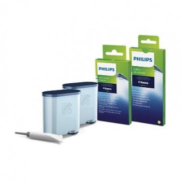 Philips   Philips Maintenance kit CA6707/10 Same as CA6707/00 Total protection kit 2x AquaClean Filters&Grease 6x Milk