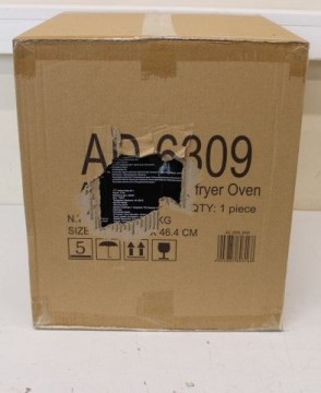 Adler   SALE OUT.  AD 6309 Airfryer Oven, Capacity 13L, 8 programs, Black AD 6309 | Airfryer Oven | Power 1700 W | Capacity 13 L | Stainless steel/Black | DAMAGED PACKAGING, SCRATCHES ON TOP AND SIDE