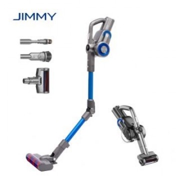 Jimmy   Vacuum cleaner H8  Cordless operating Handstick and Handheld 500 W 25.2 V Operating time (max) 60 min Blue Warranty 24 month(s) Battery warranty 12 month(s)