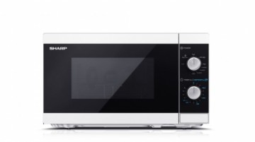 Sharp   Microwave Oven with Grill YC-MG01E-W Free standing, 800 W, Grill, White