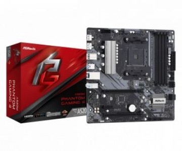 Asrock   A520M Phantom Gaming 4 - motherboard - micro ATX - Socket AM4 - AMD A520
