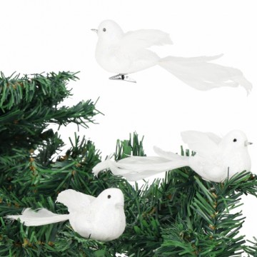 Ziemassvētku dekorācija putni Springos CA1044 4x14cm