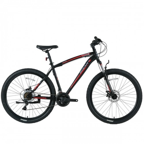 Kalnu velosipēds Bisan 26 MTS4600 MD (PR10010447) melns/sarkans (18) image 1