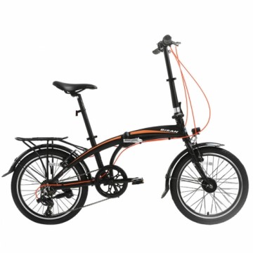 Saliekamais velosipēds Bisan 20 FX3500 TRN (PR10010251) melns/oranžs