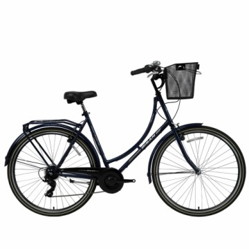 Pilsētas velosipēds Bisan 28 Paradise S (PR10010141) melns/pelēks (21)
