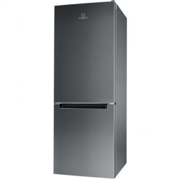 INDESIT | Refrigerator | LI6 S2E X | Energy efficiency class E | Free standing | Combi | Height 158.8 cm | Fridge net capacity 197 L | Freezer net capacity 75 L | 39 dB | Inox