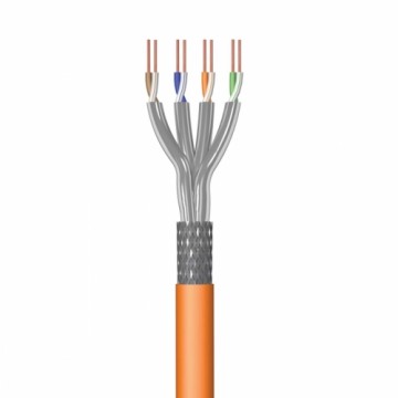 Жесткий сетевой кабель UTP кат. 6 Ewent Оранжевый 100 m