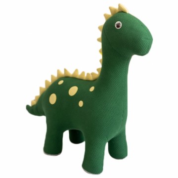 Плюшевый Crochetts AMIGURUMIS MAXI Зеленый Динозавр 78 x 103 x 29 cm