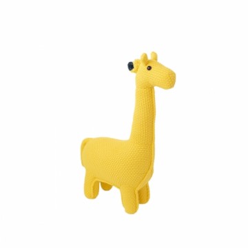 Pūkaina Rotaļlieta Crochetts AMIGURUMIS MINI Dzeltens Žirafe 53 x 55 x 16 cm