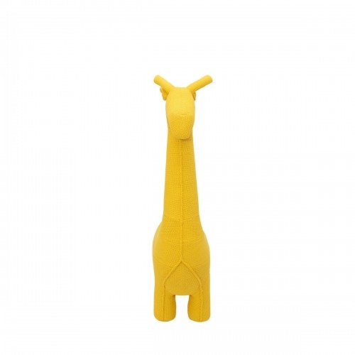 Pūkaina Rotaļlieta Crochetts AMIGURUMIS MAXI Dzeltens Žirafe 90 x 128 x 33 cm image 5